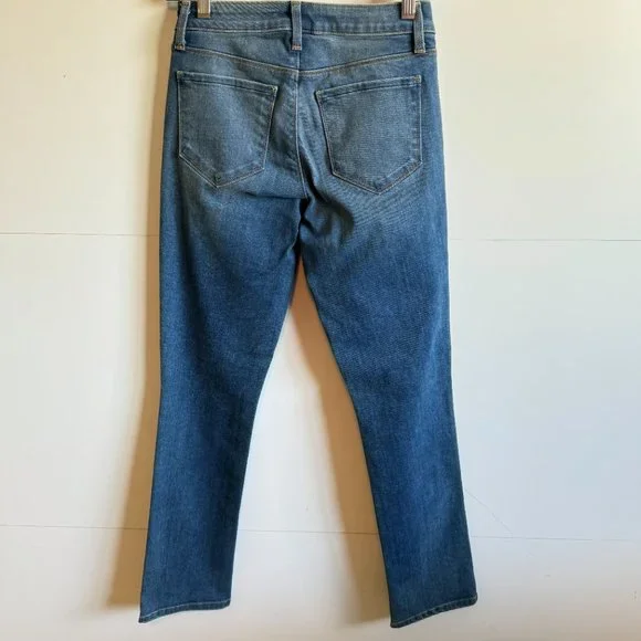 NWT L'Agence Skinny Straight Jeans in Medium Wash - Picture 3 of 8